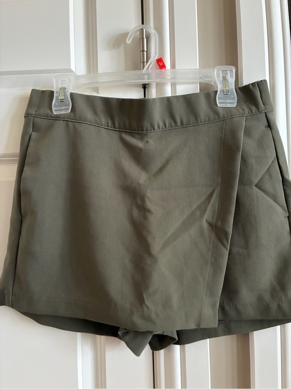 Olive Green Women's Skort Shorts